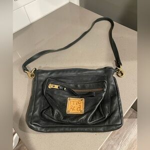 Me & D leather crossbody bag